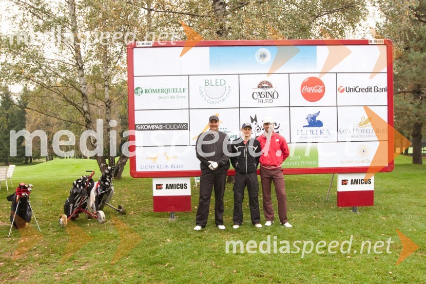 1. mednarodni dobrodelni golf turnir Lions Alpe Adria 2010