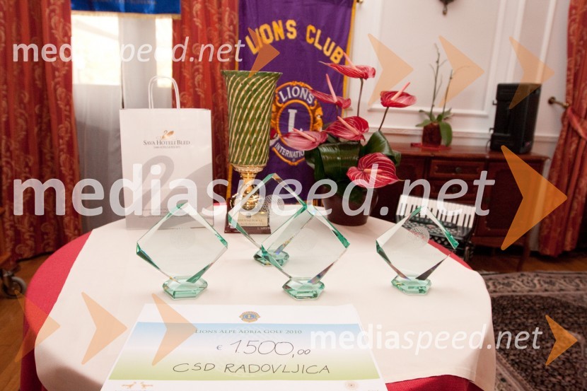 1. mednarodni dobrodelni golf turnir Lions Alpe Adria 2010