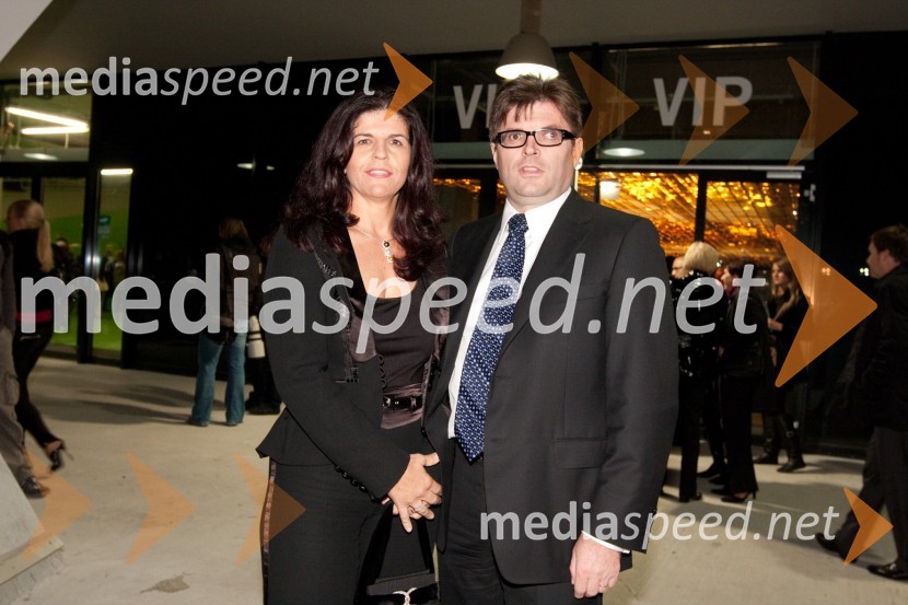 Dari Južna, lastnik podjetja Lisca d.d. in soproga Vesna Južna, lastnica podjetja Lisca d.d.José Carreras, koncert opernega pevca