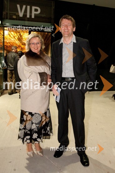 Robert Gorjak, vinska šola Belvin in soproga Sandra Bohinec GorjakJosé Carreras, koncert opernega pevca