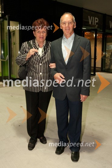 Zdenka Cerar, nekdanja pravosodna ministrica in generalna tožilka in soprog Miro Cerar, nekdanji gimnastičar in predsednik Olimpijske akademije ter ambasador za fair playJosé Carreras, koncert opernega pevca