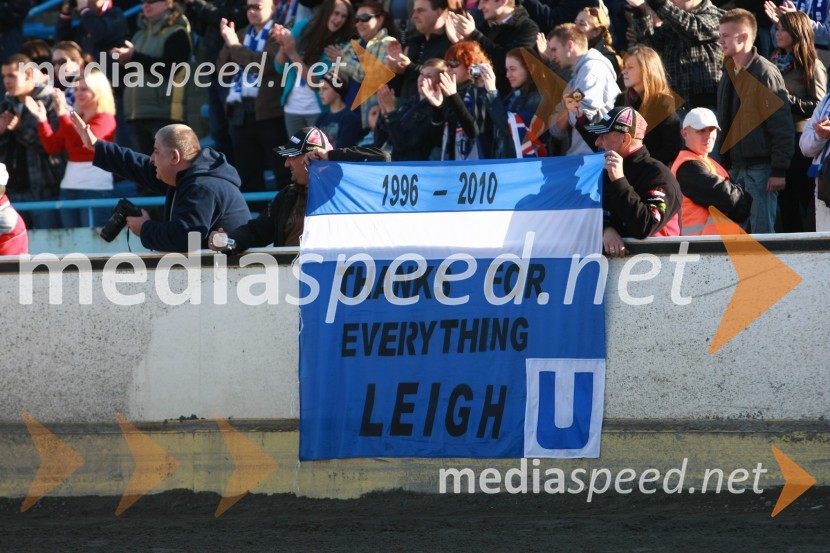 Leigh Adams, poslovilna dirka