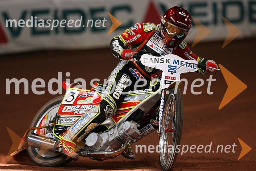 Leigh Adams (Avstralija)SPEEDWAY GRAND PRIX, VN Danske 2006, trening