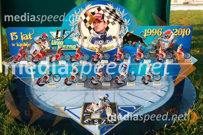 Leigh Adams, poslovilna dirka