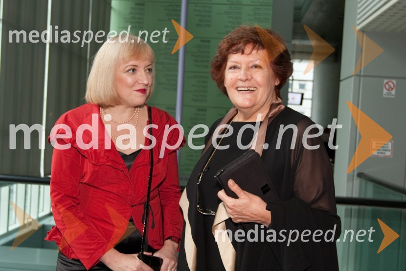 prof. dr. Renata Salecl, znanstvenica leta 2010 in prof. dr. Anuška Ferligoj, kandidatka za znanstvenico leta 2010Znanstvenica leta 2010