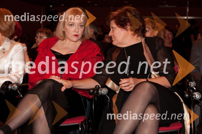 prof. dr. Renata Salecl, znanstvenica leta 2010 in prof. dr. Anuška Ferligoj, kandidatka za znanstvenico leta 2010Znanstvenica leta 2010