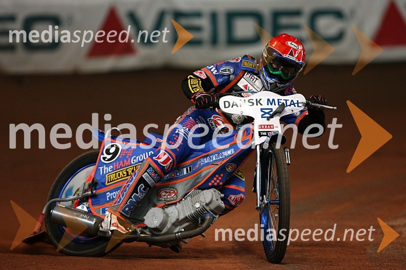 Schott Nicholls (VBR)SPEEDWAY GRAND PRIX, VN Danske 2006, trening
