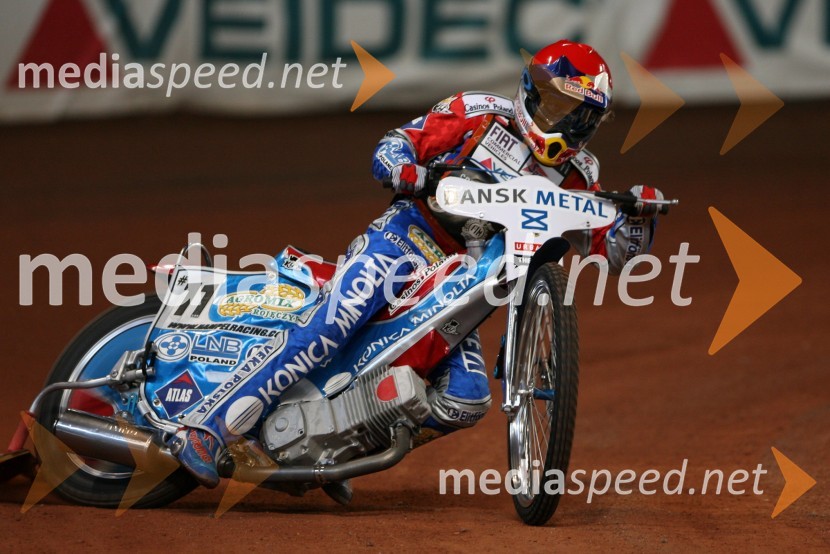 Jaroslaw Hampel (Poljska)SPEEDWAY GRAND PRIX, VN Danske 2006, trening
