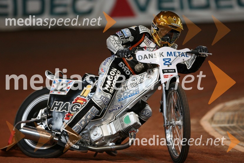 Lee Richardson (VBR)SPEEDWAY GRAND PRIX, VN Danske 2006, trening