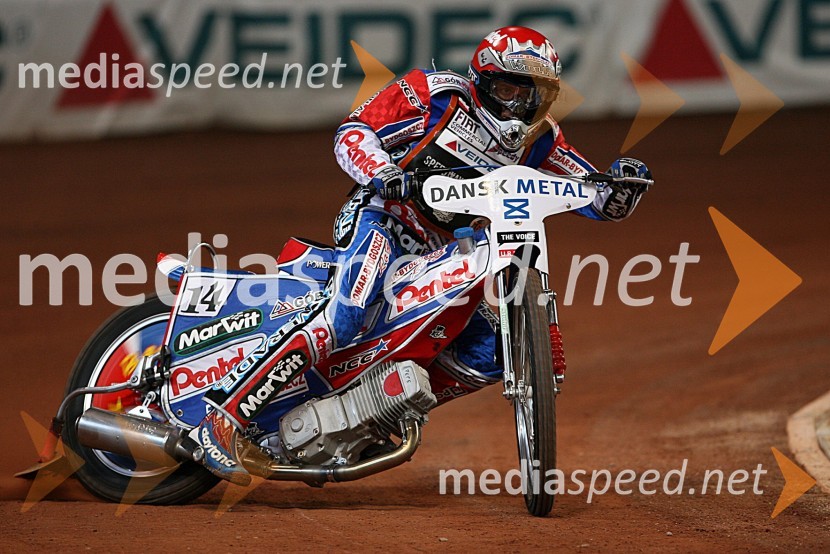 Piotr Protasiewicz (Poljska)SPEEDWAY GRAND PRIX, VN Danske 2006, trening