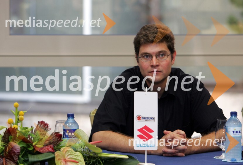 Boštjan Odar, predstavnik podjetja Suzuki OdarMiss Slovenije 2006, finalni izbor
