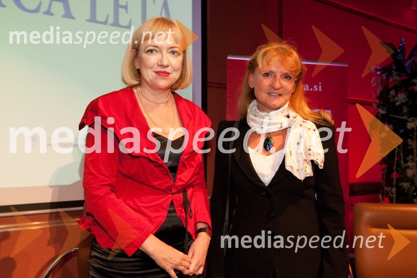 prof. dr. Renata Salecl, znanstvenica leta 2010 in dr. Bojana Žvan, predstojnica Kliničnega oddelka za nevrologijo na ljubljanskem UKC, znanstvenica leta 2009Znanstvenica leta 2010