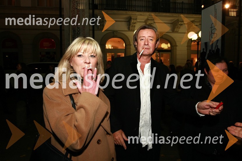 Tatjana Mileta, direktorica GIZ Stari Maribor ter programska vodja festivala Špasfest in Vladimir Rukavina - Gogo, direktor Narodnega doma Maribor45. Borštnikovo srečanje, otvoritev festivala