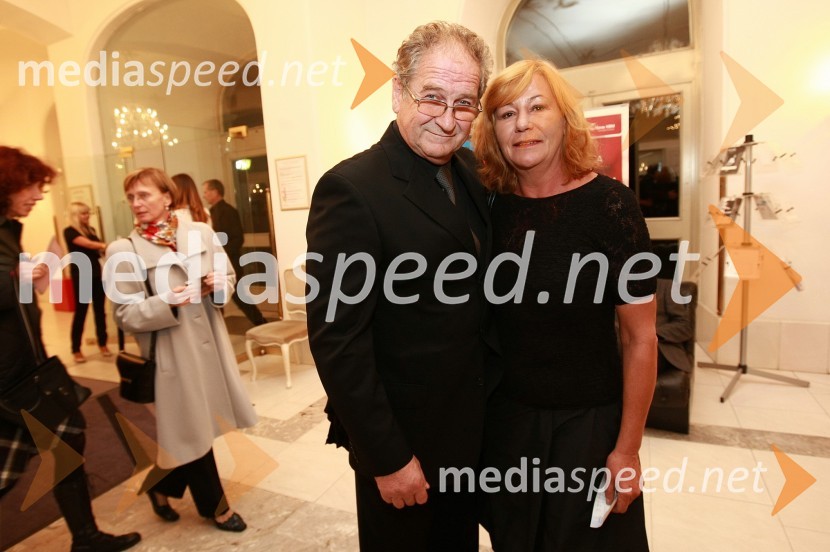 Ivo Ban, ravnatelj SNG Drama Ljubljana ter njegova soproga Ana45. Borštnikovo srečanje, otvoritev festivala