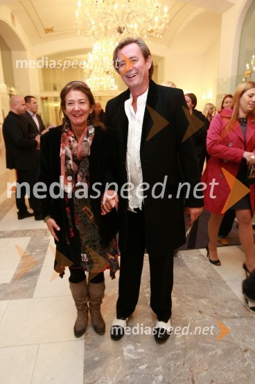 Lidija Koren, izvršna producentka Borštnikovega srečanja in Vladimir Rukavina - Gogo, direktor Narodnega doma Maribor45. Borštnikovo srečanje, otvoritev festivala