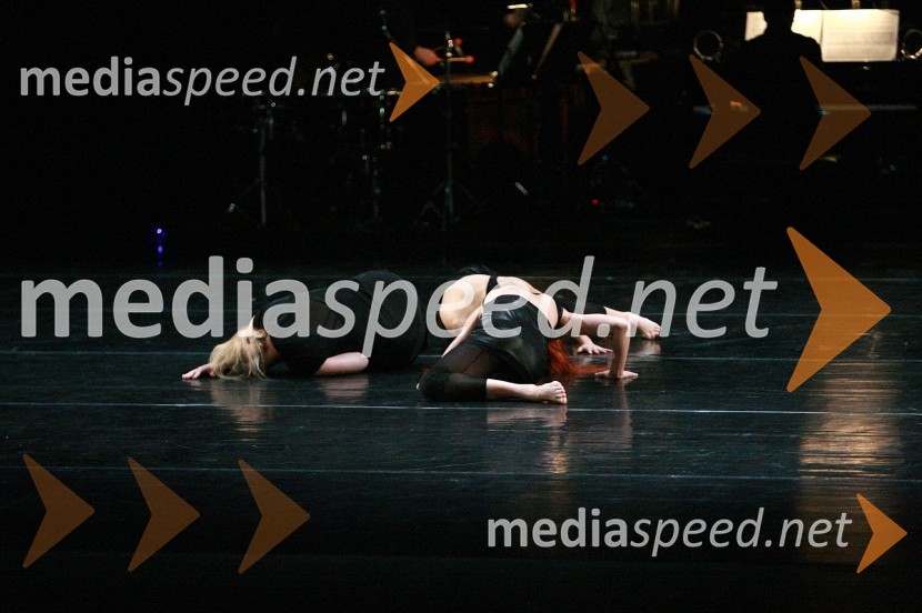 Plesna predstava Srh, zvok na koži45. Borštnikovo srečanje, otvoritev festivala