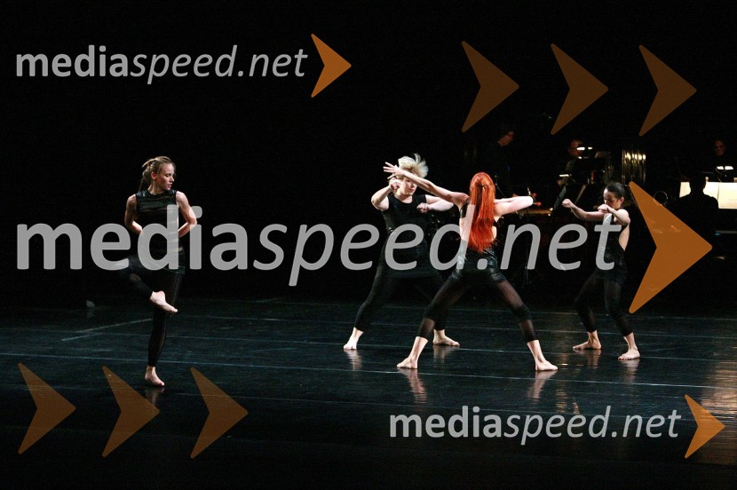 Plesna predstava Srh, zvok na koži45. Borštnikovo srečanje, otvoritev festivala