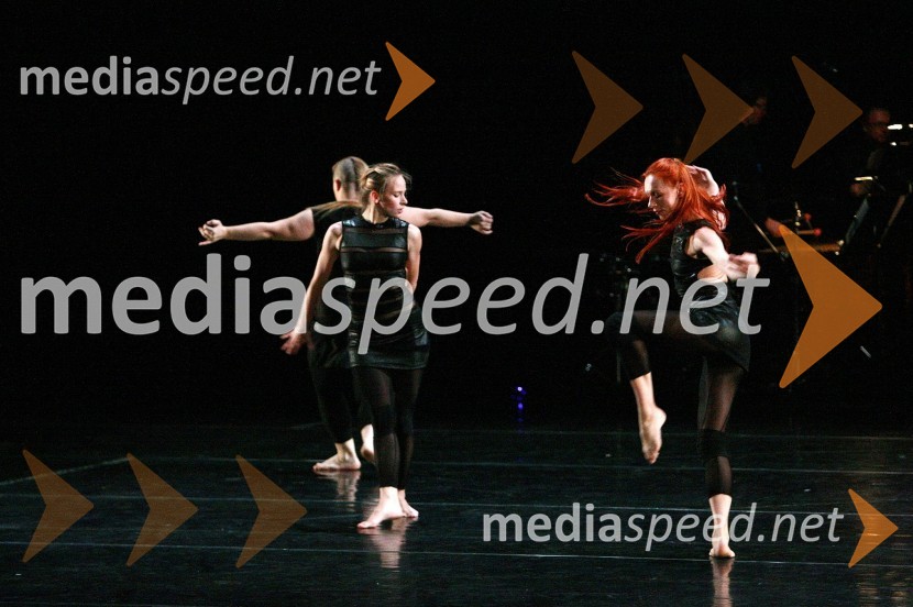 Plesna predstava Srh, zvok na koži45. Borštnikovo srečanje, otvoritev festivala