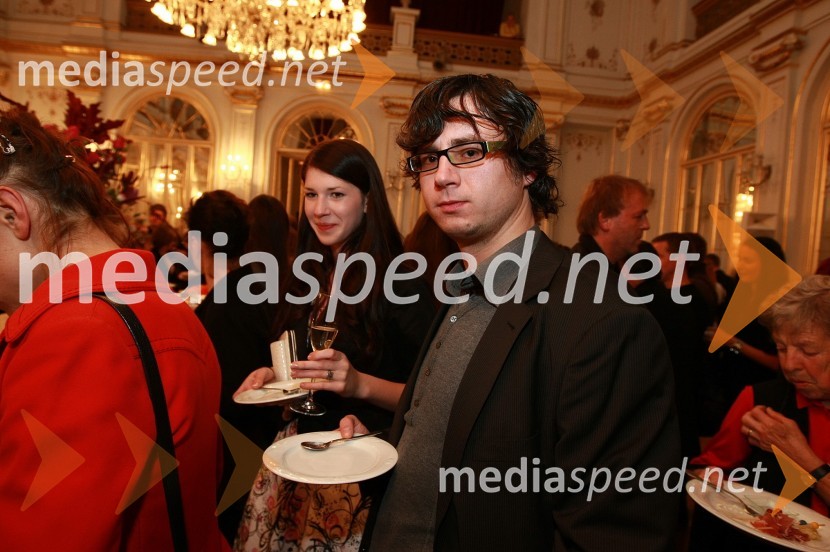 Aljaž Mejal, novinar Radia City45. Borštnikovo srečanje, otvoritev festivala