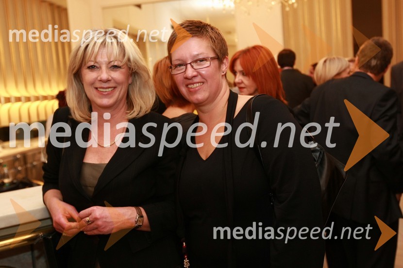 Tatjana Mileta, direktorica GIZ Stari Maribor ter programska vodja festivala Špasfest in Aleksandra Berberih Slana, direktorica Muzeja narodne osvoboditve Maribor
45. Borštnikovo srečanje, otvoritev festivala