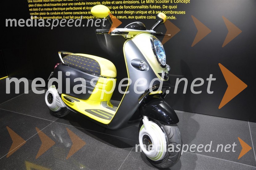 Mini Scooter E konceptAvtosalon Pariz 2010 - nekaj poslastic