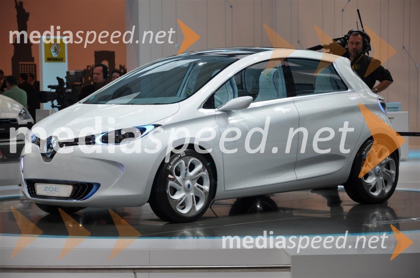 Renault ZOE konceptAvtosalon Pariz 2010 - nekaj poslastic
