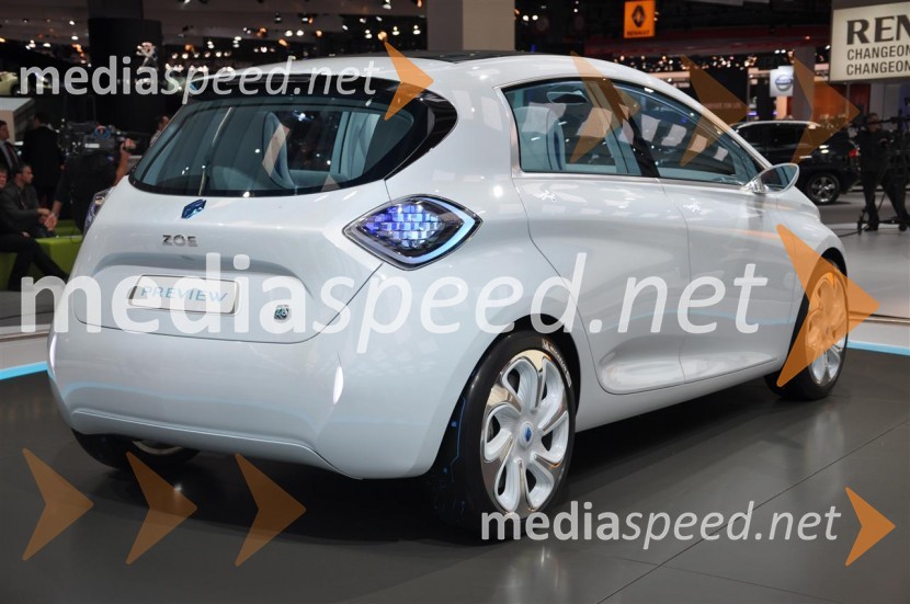 Renault ZOE konceptAvtosalon Pariz 2010 - nekaj poslastic