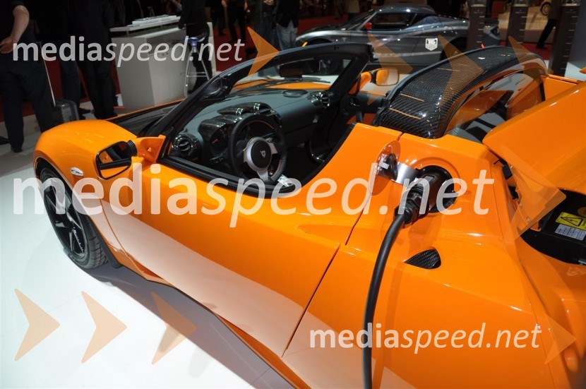 Tesla RoadsterAvtosalon Pariz 2010 - nekaj poslastic