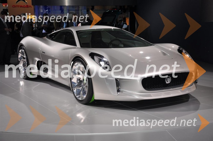Jaguar C-X75 konceptAvtosalon Pariz 2010 - nekaj poslastic