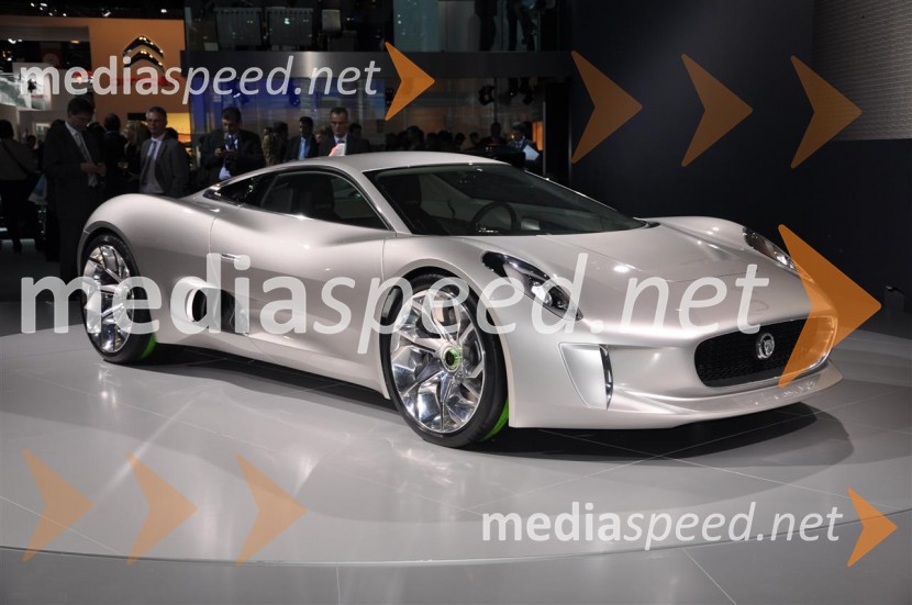 Jaguar C-X75 konceptAvtosalon Pariz 2010 - nekaj poslastic