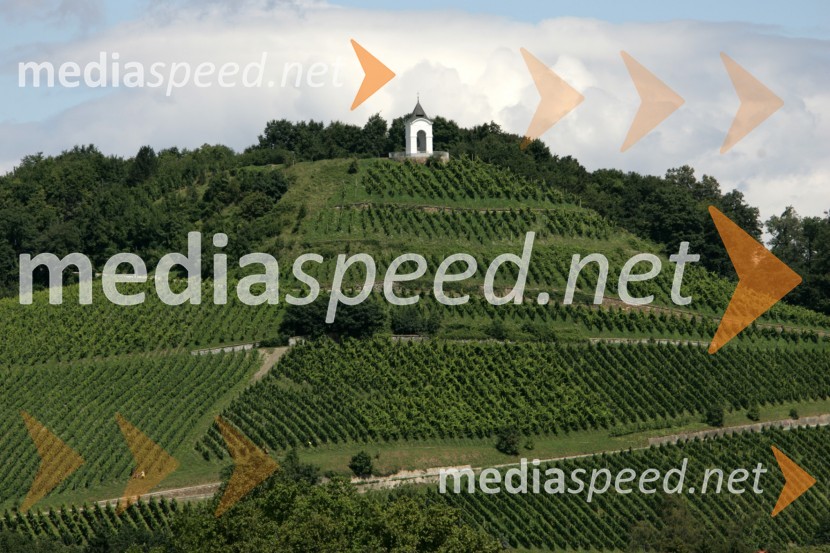 Pogled na Maribor iz zvonika Stolne cerkve.Maribor, Slovenija