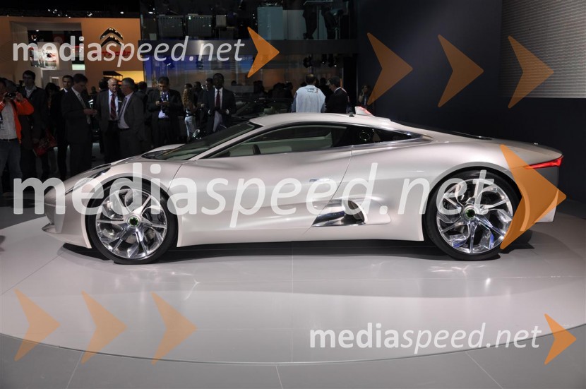 Jaguar C-X75 konceptAvtosalon Pariz 2010 - nekaj poslastic