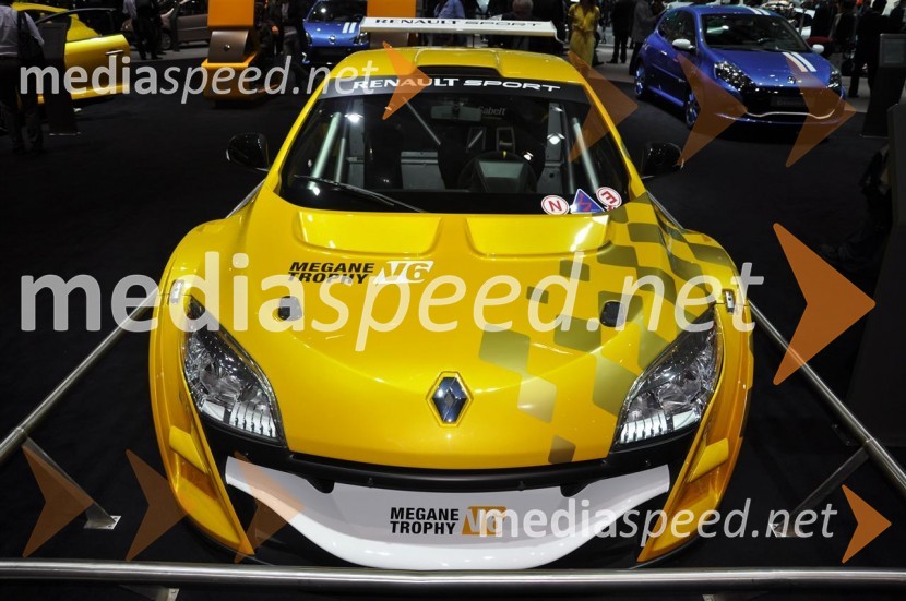 Renault Sport Megane Trophy V6Avtosalon Pariz 2010 - nekaj poslastic