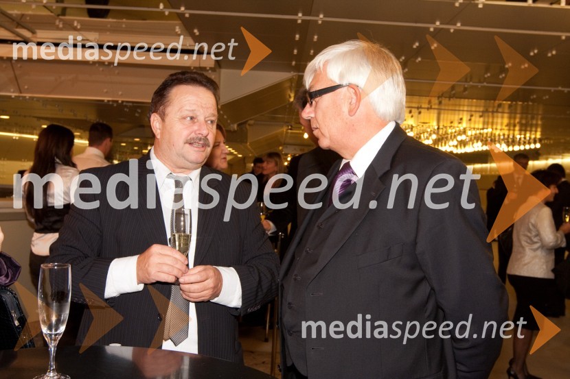 Štefan Pavlinjek, direktor podjetja Roto in predsednik Obrtne zbornice Slovenije in Aleks Štakul, nekdanji generalni direktor RTV SlovenijaSlovenska gazela 2010