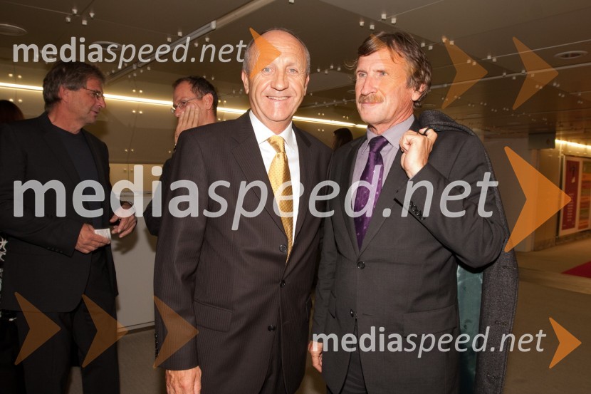 Branko Pavlin, predsednik uprave Dnevnik in Bojan Albreht, lastnik in direktor Zlatarne CeljeSlovenska gazela 2010