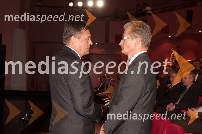 	Zoran Jankovič, župan mestne občine Ljubljana in Zoran Janko, glavni izvršni direktor družbe MobitelSlovenska gazela 2010