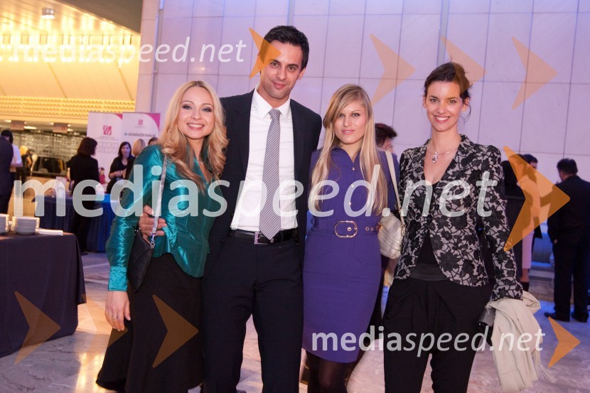 Tanja Rotovnik, odnosi z javnostjo Slovenskih železnic, Dražen Vranješ, Infonet media, Franja Murn, marketing Slovenskih železnic in Neja Petek, agencija PalmaSlovenska gazela 2010