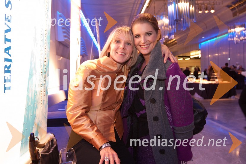 Edita Krajnović, Mediade in Bernarda Žarn, voditeljicaSlovenska gazela 2010