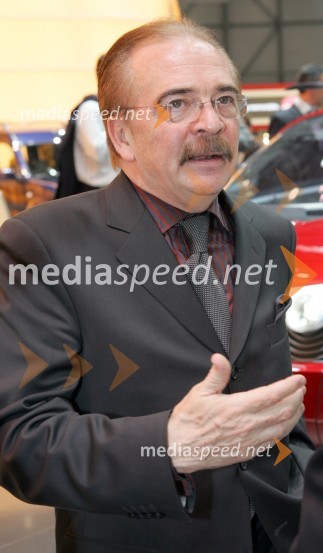 Patrick Le Quement, vodilni Renaltov oblikovalec in član uprave RenaultPatrick Le Quement