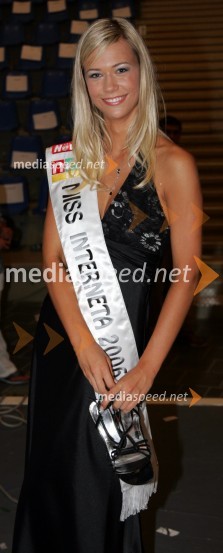 Kristina Kuhelj, Miss interneta 2006Miss Slovenije 2006, finalni izbor