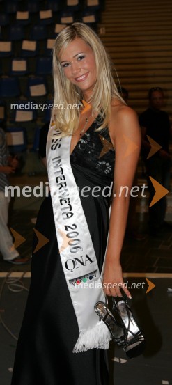 Kristina Kuhelj, Miss interneta 2006Miss Slovenije 2006, finalni izbor
