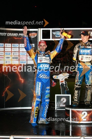 Tomasz Gollob (Poljska) in Jaroslaw Hampel (Poljska)Speedway, SGP 2010, VN Poljske 2010