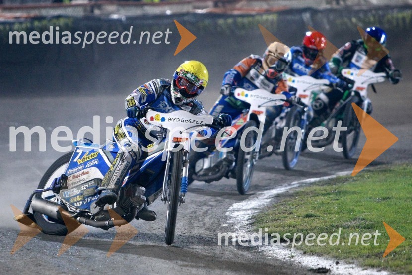 Rune Holta (Poljska), Chris Harris (Velika Britanija), ... in ...Speedway, SGP 2010, VN Poljske 2010