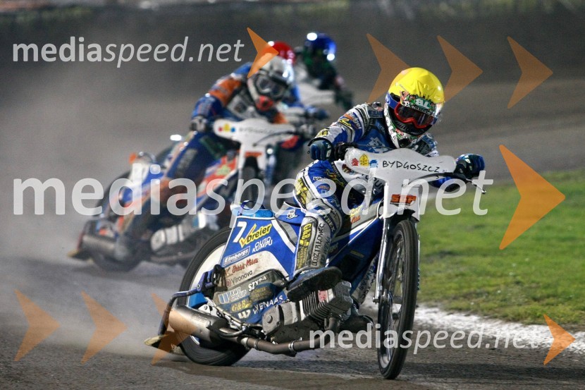 Chris Harris (Velika Britanija) in Rune Holta (Poljska)Speedway, SGP 2010, VN Poljske 2010