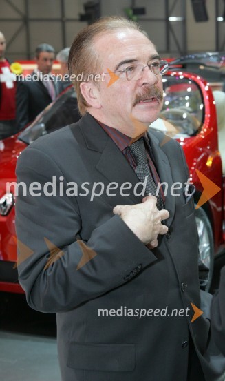 Patrick Le Quement, vodilni Renaltov oblikovalec in član uprave RenaultPatrick Le Quement