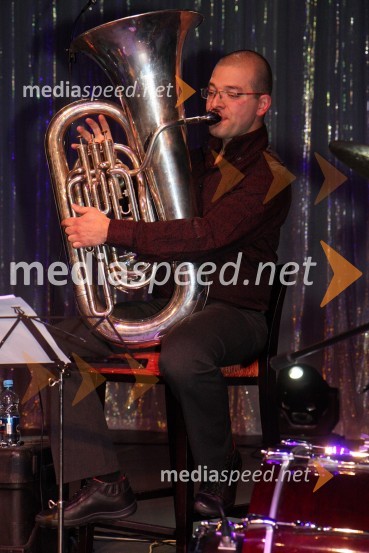 Goran Krmac, tubistMagnifico in Balcountry Quartet v Mondu