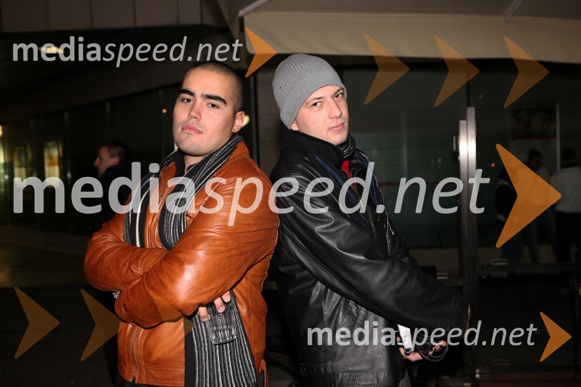 Marko Ružič, KN Pro in Damjan Jovič, glasbeni producentErik, premiera videospota Ljubezen na prvi pogled