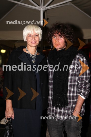 Barbra Drnač, plesna novinarka in urednica oddaje Parada plesa in Željko Božič, plesalec in koreografErik, premiera videospota Ljubezen na prvi pogled