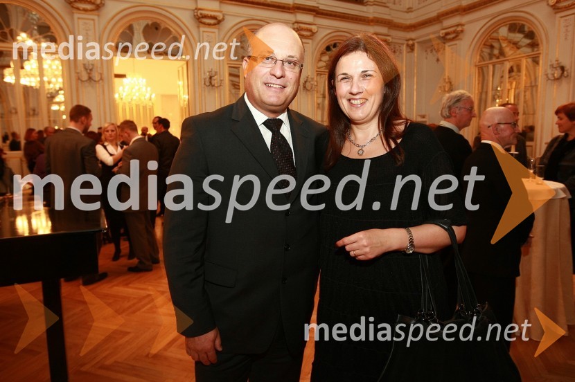 Iztok Klančnik, direktor Avtenta.si in soproga MajaPremiera baleta Giselle v SNG Maribor