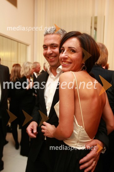 Marko Arsenovič, direktor podjetja S.Oliver SLO in soproga Maja Arsenovič, direktorica marketinga podjetja S.Oliver SLOPremiera baleta Giselle v SNG Maribor